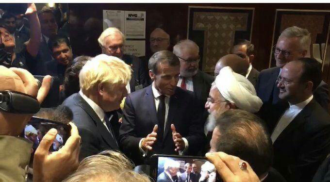 روحانی در دیدار با بوریس جانسون نخست وزیر انگلیس