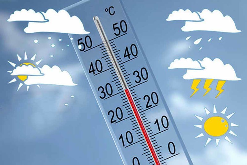 کاهش دما هوا تا 12 درجه سانتی گراد
